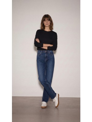 Babokah Premium Pamuk Likralı Uzun Kol Kadın Tshirt