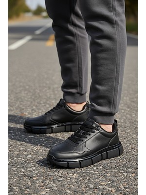 KAFKASLAR AYAKKABI Jel Kalın Tabanlı Ortopedik Sneaker Erkek Casual Spor Ayakkabı