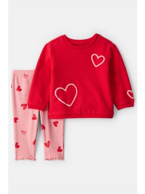 Carter's Kız Bebek Kırmızı Alt Üst