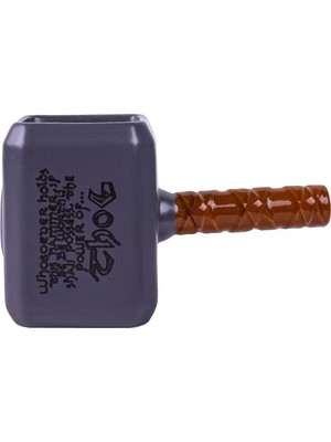 Bsre Thor'un Çekici (Mjolnir) Figürlü Seramik Kupa