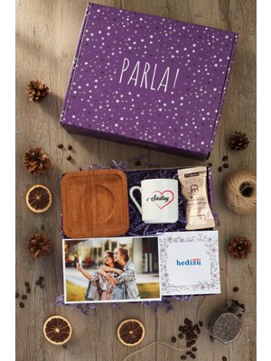 UltraMint Sevgiliye Ahşap Hediye Kutusu, Özel Günler Için Şık Seçenek