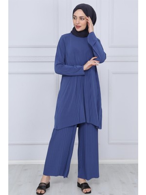 İlmek Kadın Sandy Piliseli Pantolonlu Ikili Takım 5219