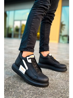 Chekich CH131 - Gst Frogner Erkek Bot Sıyah/beyaz