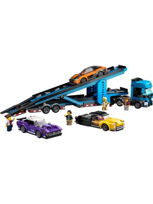 Line City Spor Arabalı Araç Taşıma Kamyonu 60408 Güvenli