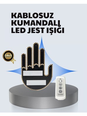 Narnuga Uzaktan Kumandalı Çok Fonksiyonlu Araç LED Işığı