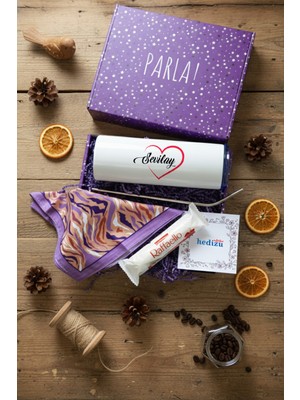 UltraMint Mor Sevgiliye Hediye Kutusu, Özel Günler Için Şık Tasarım