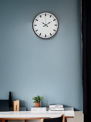 Sylar 36 cm Sade Dekoratif Duvar Saati