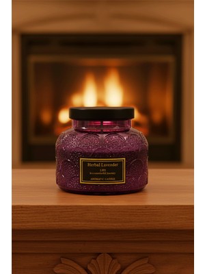 Lavantalı Aromatik Mum