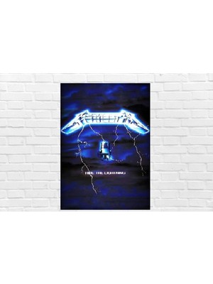 Metallica Ride The Lightning Duvar Halısı