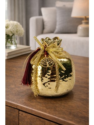 BRANDSMITHS Gold Nar Formlu Dekoratif Obje