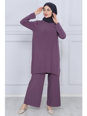 İlmek Kadın Sandy Piliseli Pantolonlu Ikili Takım 5219