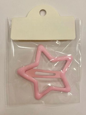 Marka Büyük Pembe Yıldız Çıtçık Toka