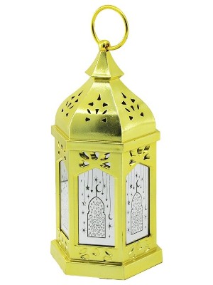 Bsre Ramazan Temalı Büyük Boy Altıgen Kubbe Figürlü LED Lamba