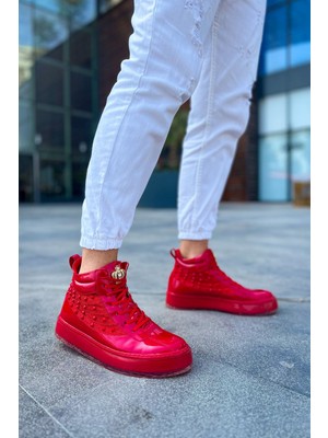 Chekich CH973 - Majesty Kt Erkek Bot Kırmızı