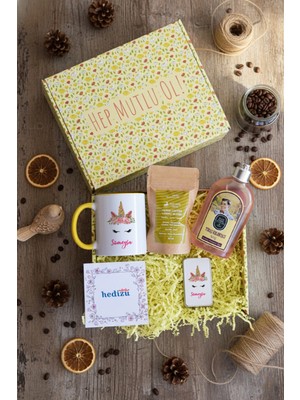 UltraMint Renkli Unicorn Hediye Kutusu, Sevgililer Günü Için Özel Tasarım