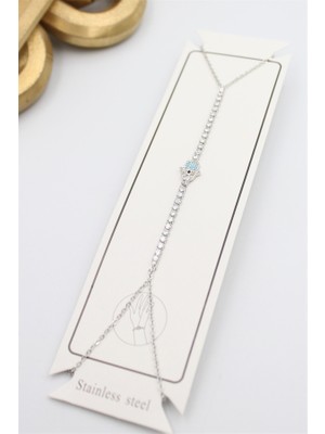 Royaleks Taşlı Fatıma Eli Şahmeran - Gümüş