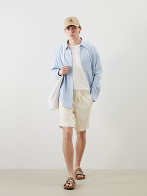 Lc Waikiki Yeni Sezon Rahat Kalıp Erkek Jean Şort