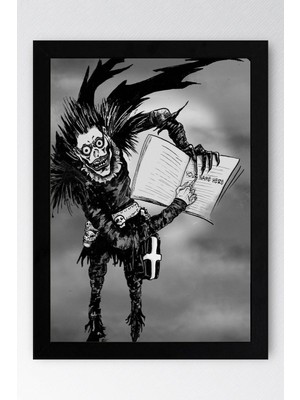 Şık Çerçeveli Manga ve Anime Temalı Dekor Tablo