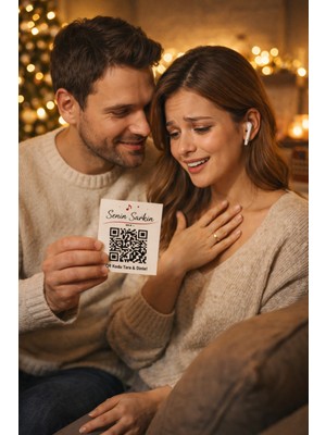 UltraMint Kişiye Özel Sesli Şarkı Hediye, Sevgililer Günü, Yıldönümü ve Doğum Günü