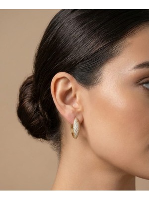 Hayal Çanta Xuping Luxury Series: Zirkon Taşlı Vip Küpe