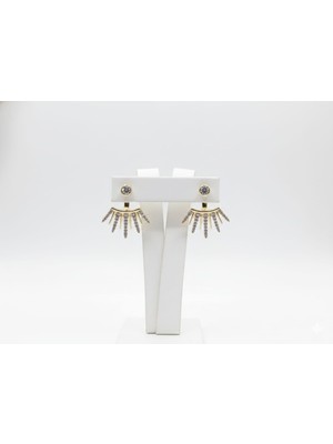 Hayal Çanta 316L Gold Mix Küpe