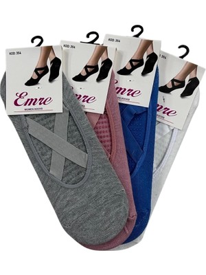 Beruflic Kaymaz Emre Pilates Çorabı 3 Adet