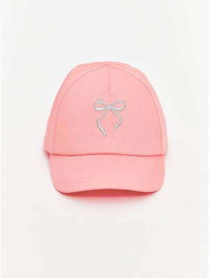 Lc Waikiki Yeni Sezon Fiyonk Nakışlı Kız Bebek Kep Şapka