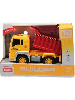 Ctoy Sesli ve Pilli Kamyon 1:20