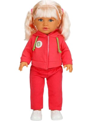 Sunman Ina Sporty Bebek 45 cm Koyu Pembe Eşofman S00040051