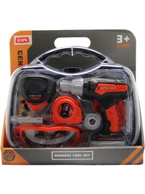 Ctoy Oyuncak Matkap Seti CTOY-778-10