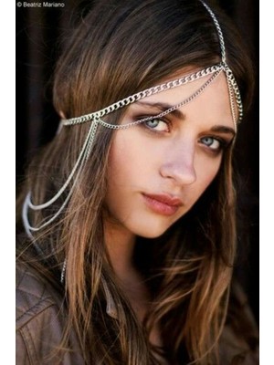 Ravinity Özel Tasarım Oryantal Aksesuarı, Dansöz Saç ve Yüz Peçesi