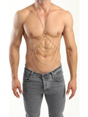 Ravinity Erkek Blazer Arası Dekolte Zinciri, Erkek Aksesuarı