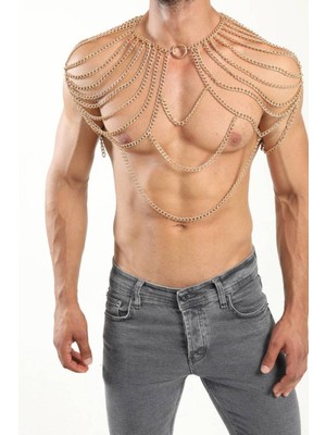 Ravinity Erkek Omuz Zinciri, Yılbaşı Için Erkek Parti Kostümü