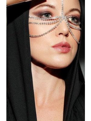 Ravinity Yılbaşı Şık Peçe, Yüz Maskesi, Göz Aksesuarı