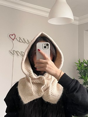 Venüs Design Düğmeli Balaklava