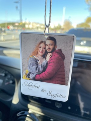 Kişiye Özel Pleksi Araba Süsü, Dikiz Aynası Için Şık ve Kalıcı Hediye