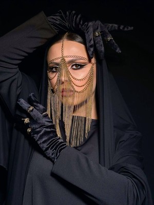 Ravinity Şık Tarz Peçe, Özel Tasarım Dansöz Yüz Peçesi