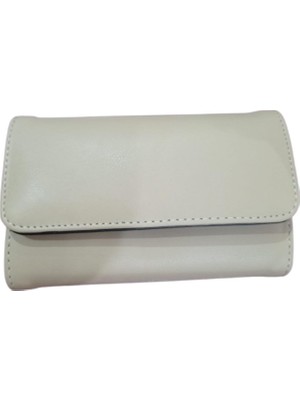Zy Plus Vizon Suni Deri Cüzdan 14X10 cm