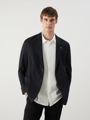 Lc Waikiki Yeni Sezon Standart Kalıp Keten Görünümlü Erkek Blazer Ceket