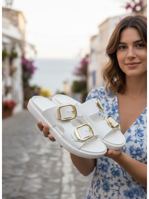 Vojo Lov 39 Ortopedik Deniz Havuz Plaj Kadın Terlik