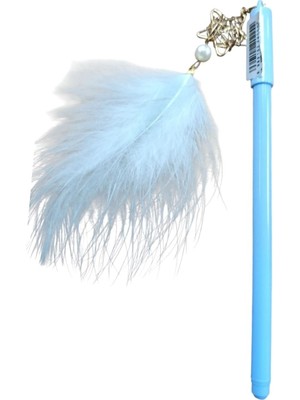 Marka Unicus Moon Star Inci Tüy Jel Tükenmez Kalem GP-148-MAVI