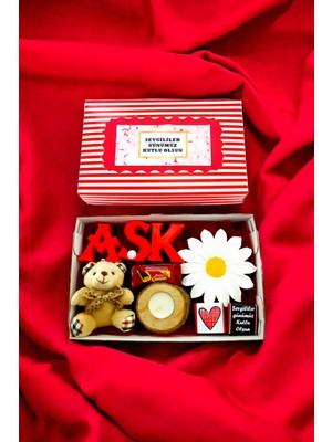 UltraMint Sevgililer Günü Anlamlı Hediye Kutusu Seti, Romantik ve Şık Tasarım