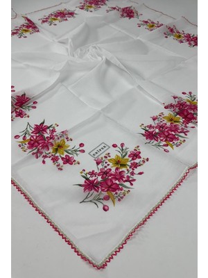 Eripek Oyalı Organik Pamuklu Yazma 0606131 22