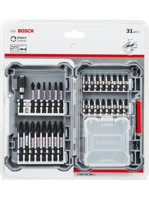 Bosch Çeşitli Parçalarla Güçlü ve Çok Yönlü El Aletleri Seti, 35 Parça