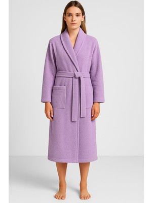 Cotenconcept Battal Boy Şal Yaka Kadın Bornoz