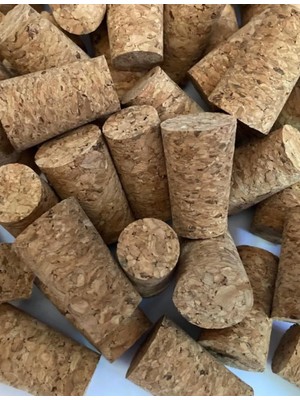 Normadia 10 Adet Doğal Mantar Tıpa, Uyumlu 17X22X33 Mm, Soda Şişesi Için Uygun