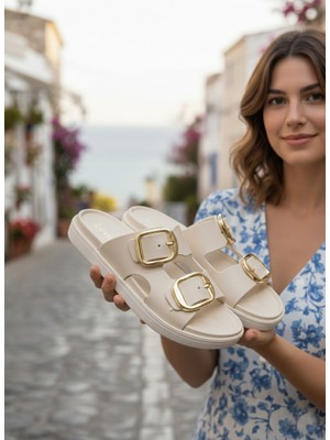 Vojo Lov 39 Ortopedik Deniz Havuz Plaj Kadın Terlik