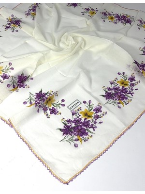 Eripek Oyalı Organik Pamuklu Yazma 0606131 12