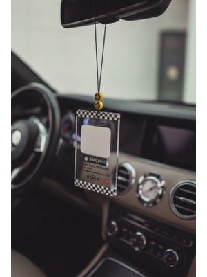 Hediye360 Sevgililer Günü Çift Parmak Izli Pleksi Oto Süsü