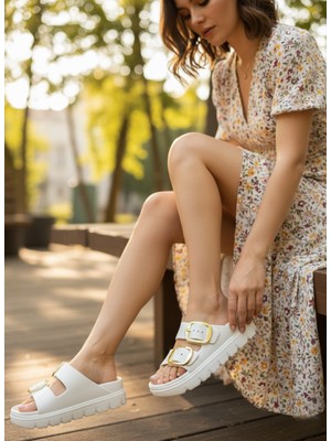 Vojo Lov 22 Ortopedik Taban Deniz Havuz Plaj Kadın Terlik